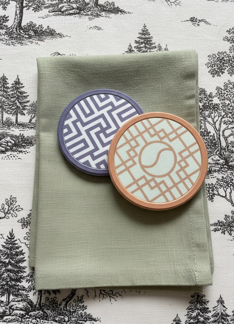 Taegeuk Coaster - yellow